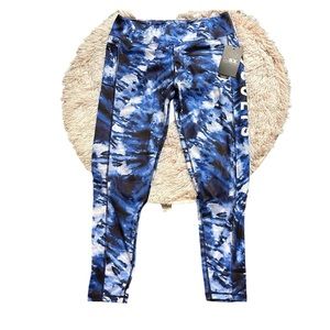 MSx NFL Indianapolis Colts tie dye compression leggings new XL
